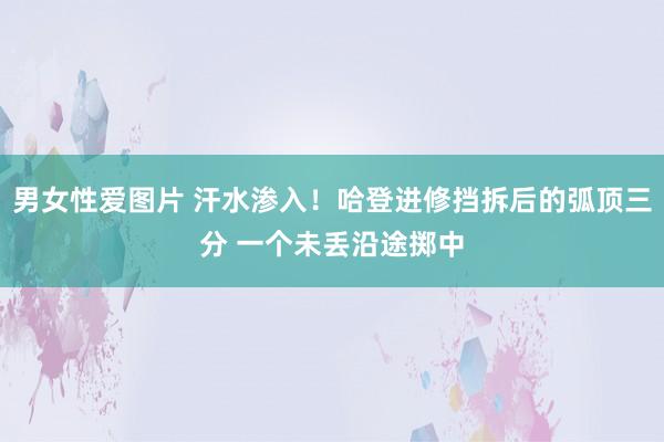 男女性爱图片 汗水渗入！哈登进修挡拆后的弧顶三分 一个未丢沿途掷中