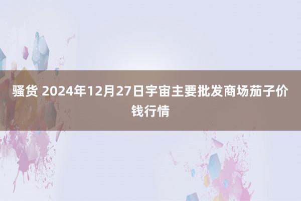 骚货 2024年12月27日宇宙主要批发商场茄子价钱行情