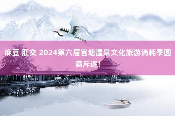 麻豆 肛交 2024第六届官塘温泉文化旅游消耗季圆满斥逐!